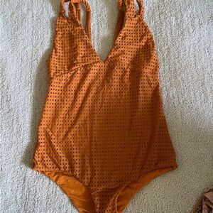 Acacia Swimwear Terracotta One Piece